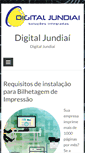 Mobile Screenshot of digitaljundiai.com.br